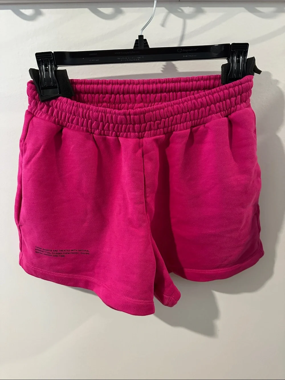 Pangaia Magenta shorts